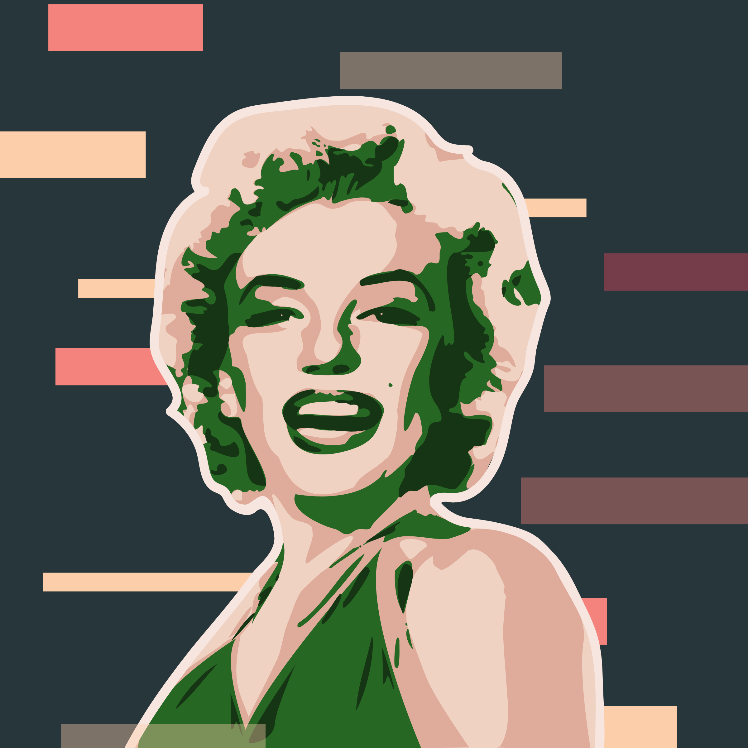 Modern Muse: Marilyn Monroe x Zeblocks #100