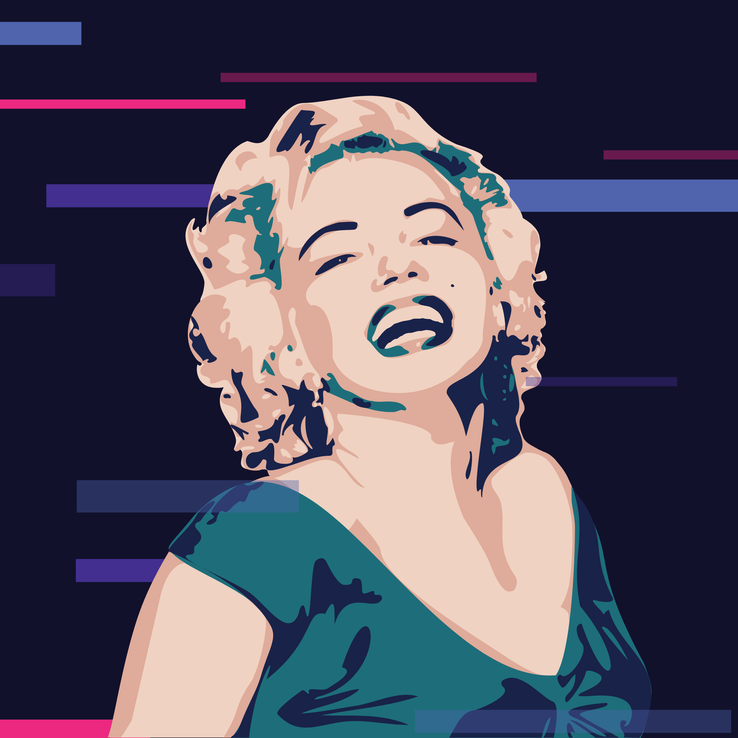 Modern Muse: Marilyn Monroe x Zeblocks #122