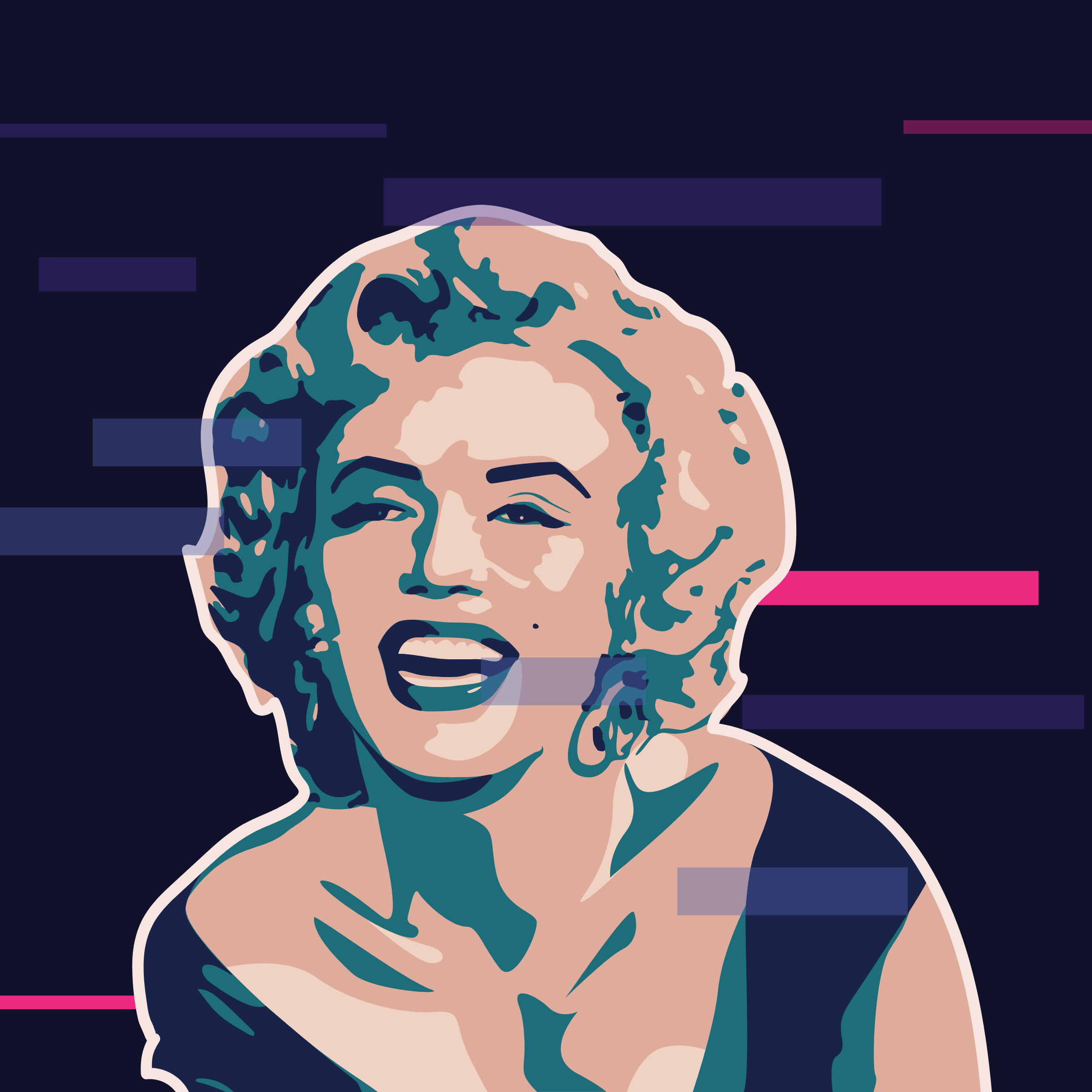 Modern Muse: Marilyn Monroe x Zeblocks #128