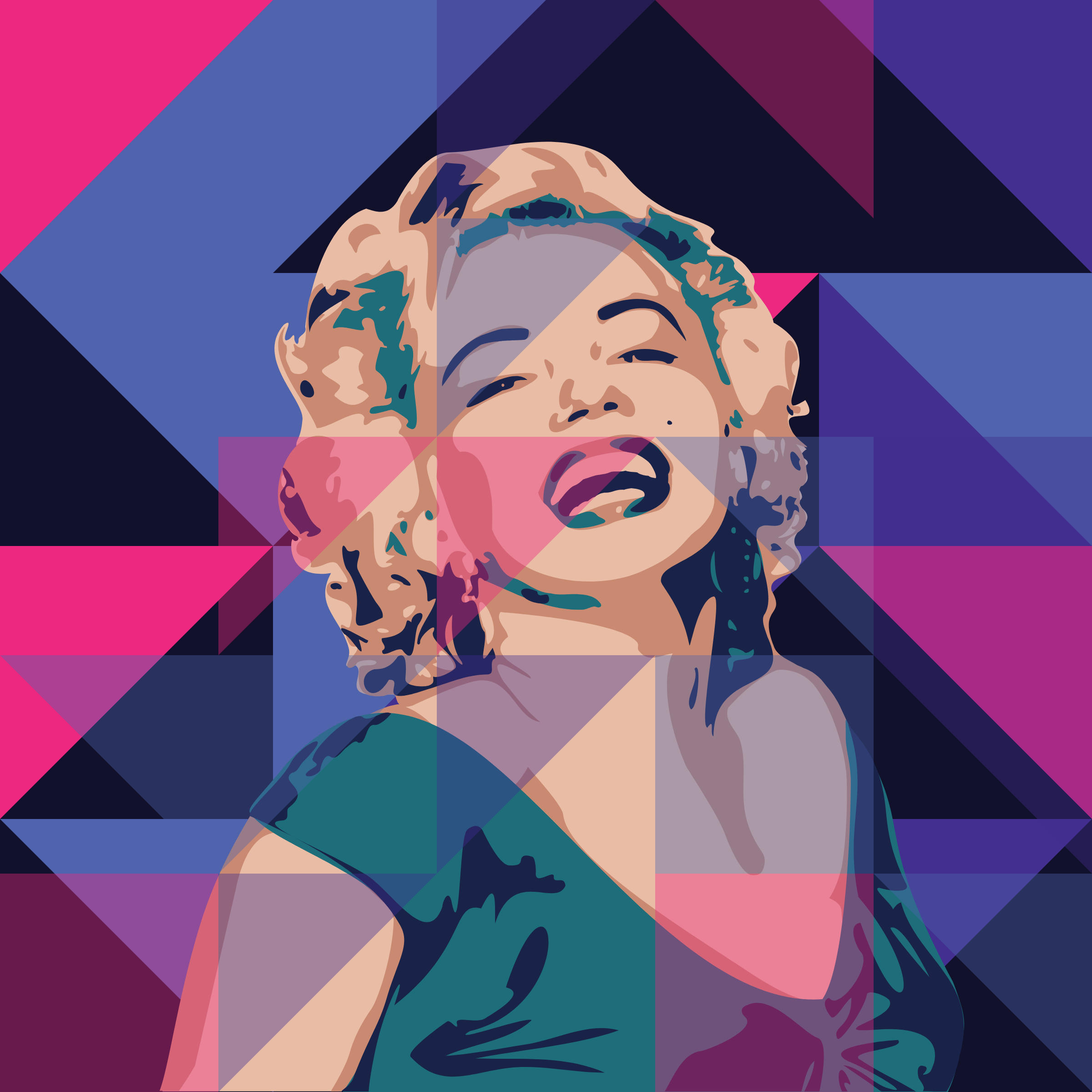 Modern Muse: Marilyn Monroe x Zeblocks #234